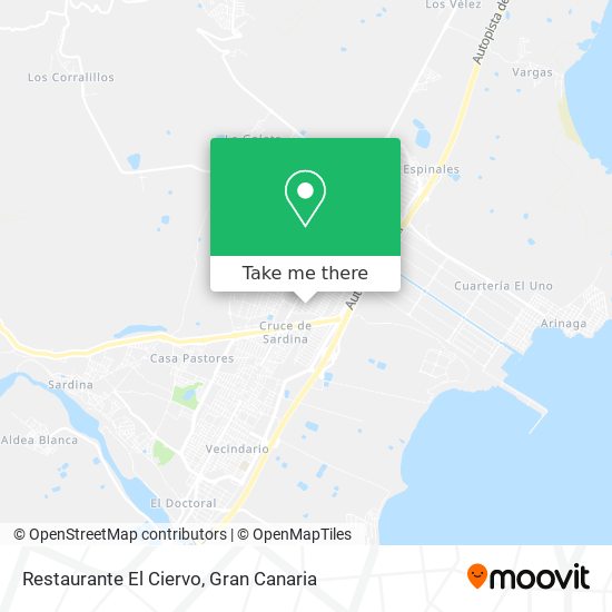 Restaurante El Ciervo map