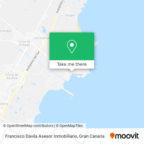 Francisco Davila Asesor Inmobiliario map