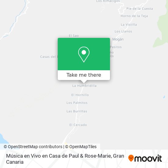 Música en Vivo en Casa de Paul & Rose-Marie map