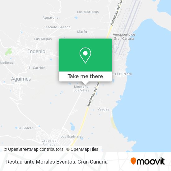 Restaurante Morales Eventos map