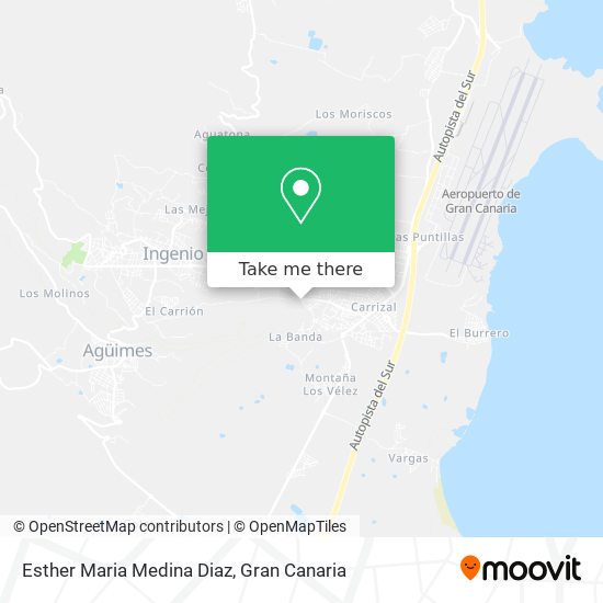 Esther Maria Medina Diaz map