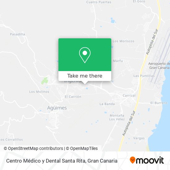 Centro Médico y Dental Santa Rita map