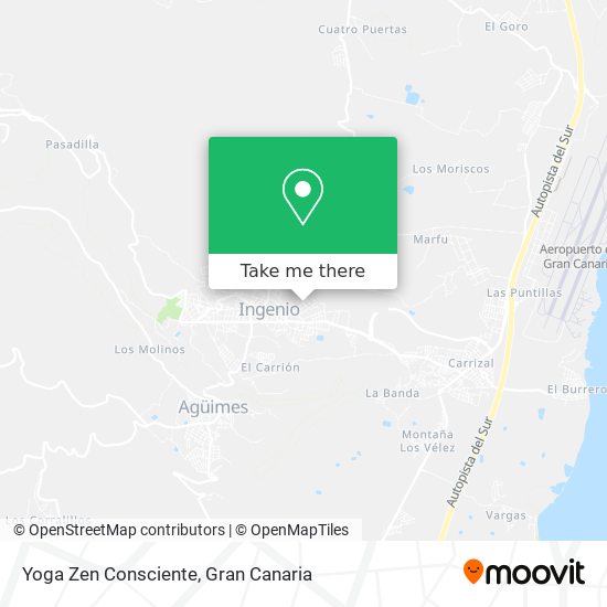Yoga Zen Consciente map
