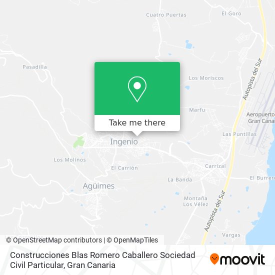 Construcciones Blas Romero Caballero Sociedad Civil Particular map