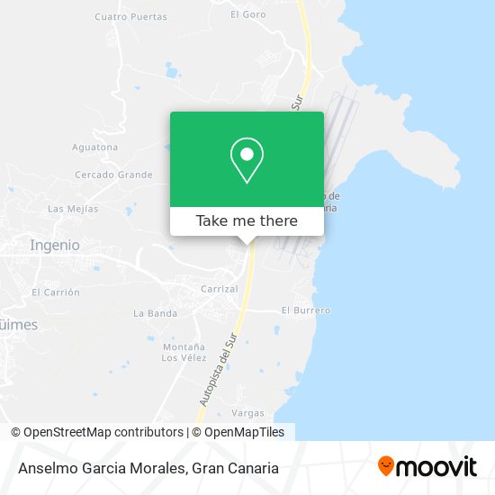 Anselmo Garcia Morales map