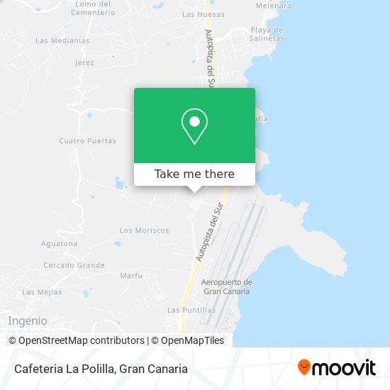 Cafeteria La Polilla map
