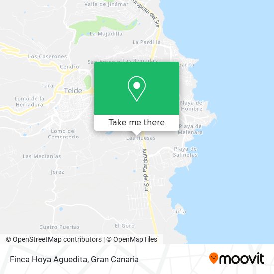 Finca Hoya Aguedita map