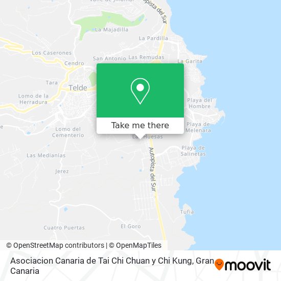 Asociacion Canaria de Tai Chi Chuan y Chi Kung map