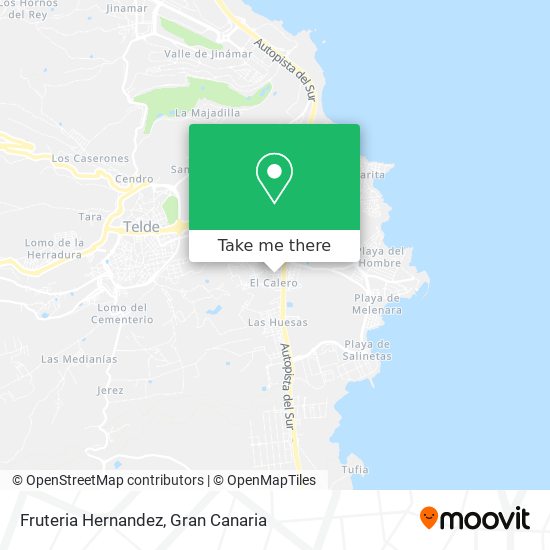 Fruteria Hernandez map