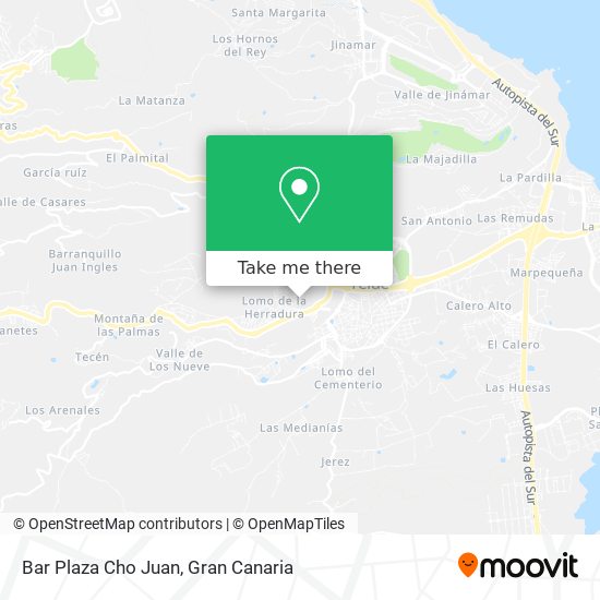 Bar Plaza Cho Juan map