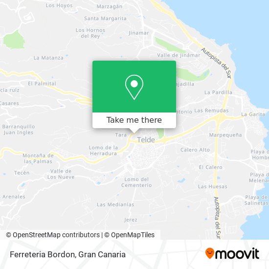 Ferreteria Bordon map