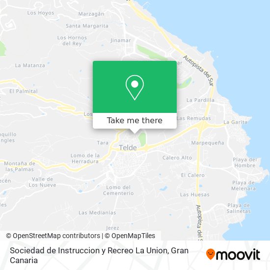 Sociedad de Instruccion y Recreo La Union map