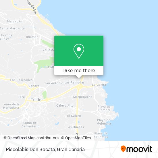 Piscolabis Don Bocata map