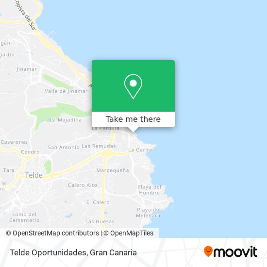 Telde Oportunidades map