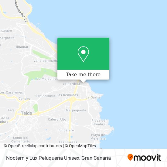 Noctem y Lux Peluqueria Unisex map