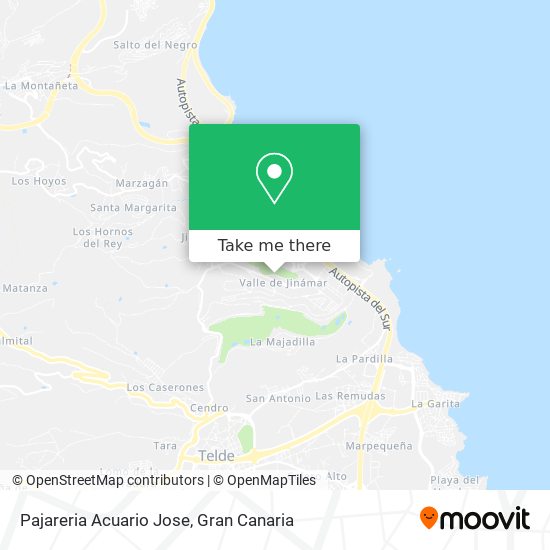 Pajareria Acuario Jose map