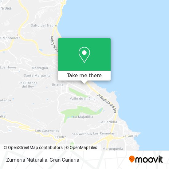 Zumeria Naturalia map