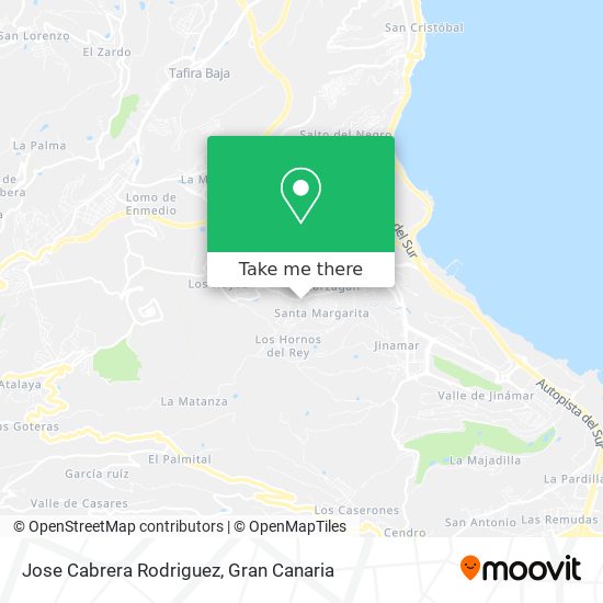 Jose Cabrera Rodriguez map