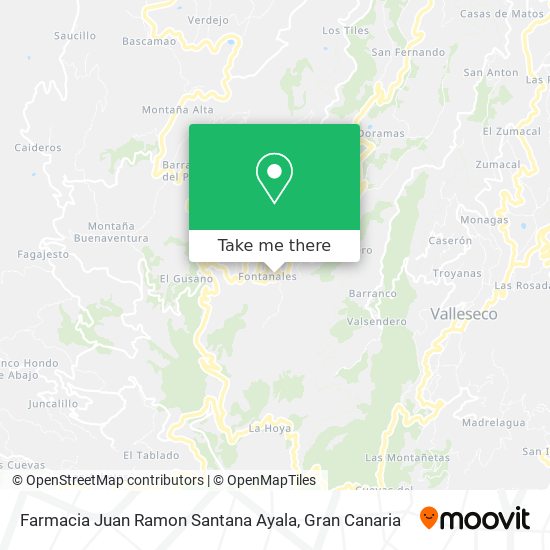 Farmacia Juan Ramon Santana Ayala map
