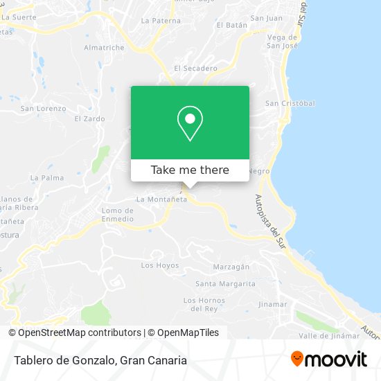Tablero de Gonzalo map