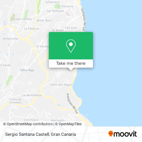 Sergio Santana Castell map