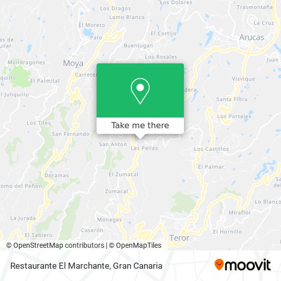 Restaurante El Marchante map