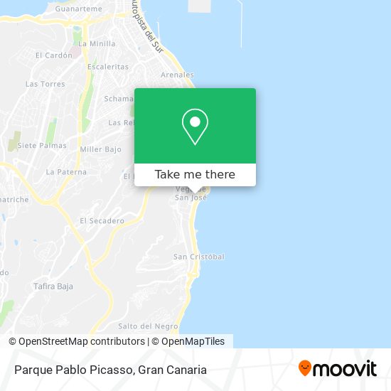 Parque Pablo Picasso map