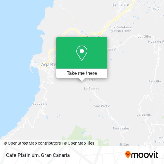 Cafe Platinium map