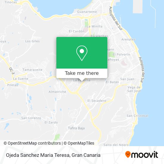 Ojeda Sanchez Maria Teresa map