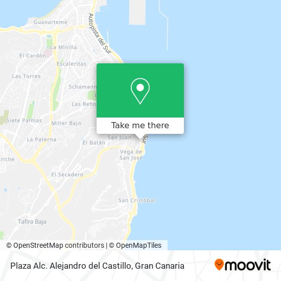 Plaza Alc. Alejandro del Castillo map