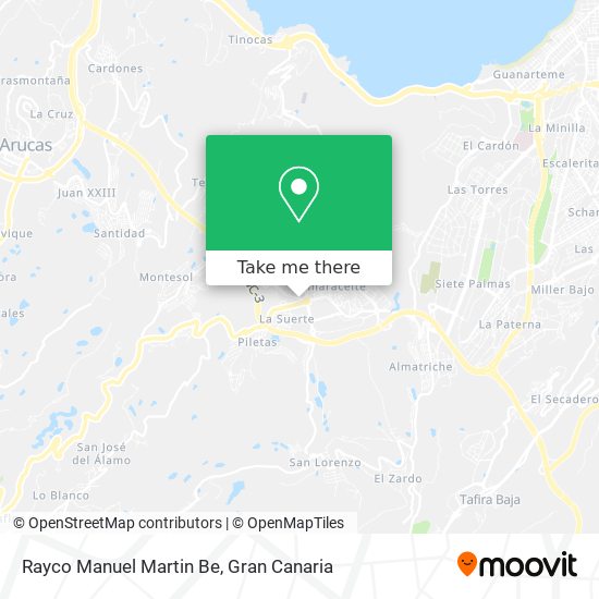 Rayco Manuel Martin Be map