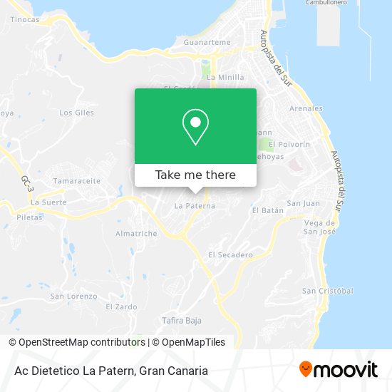 Ac Dietetico La Patern map