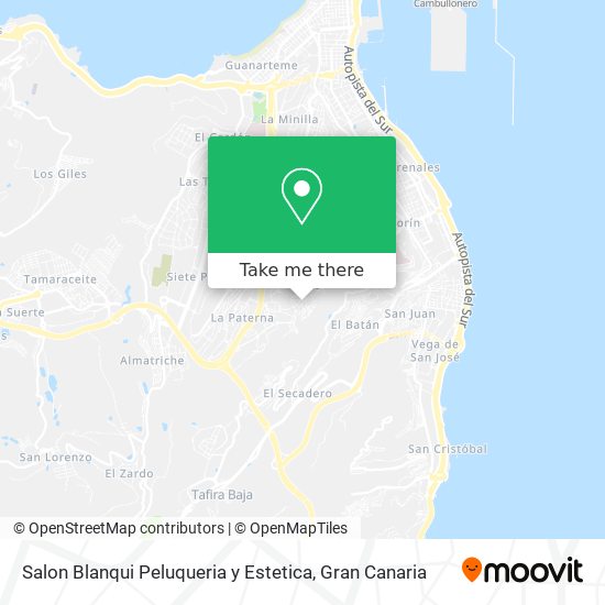 Salon Blanqui Peluqueria y Estetica map