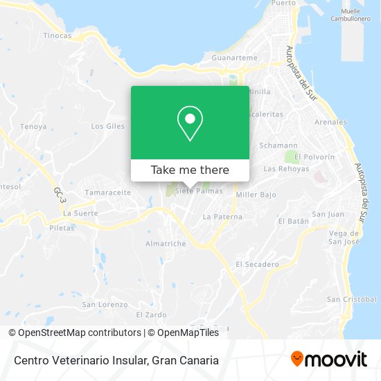 Centro Veterinario Insular map