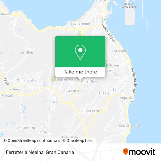 Ferreteria Nealna map