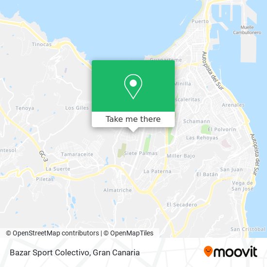Bazar Sport Colectivo map