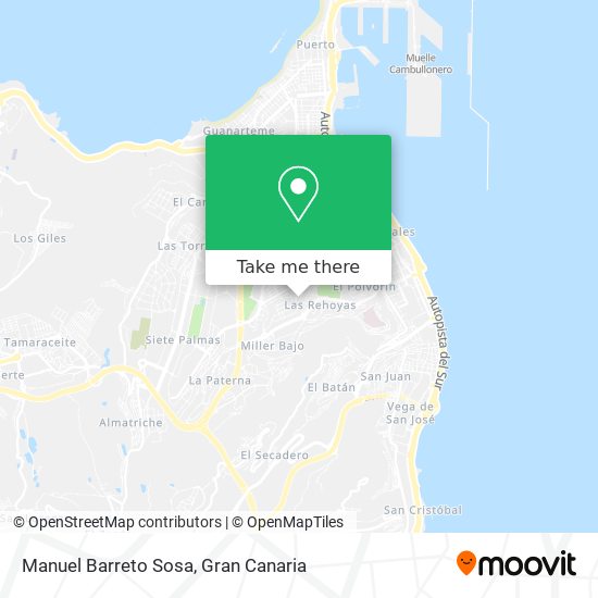 Manuel Barreto Sosa map
