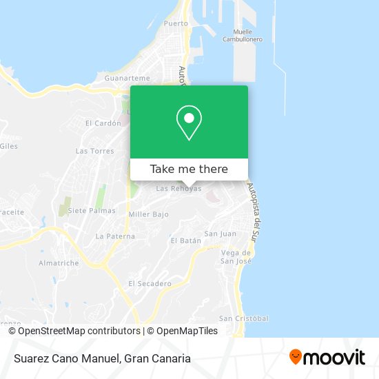 Suarez Cano Manuel map