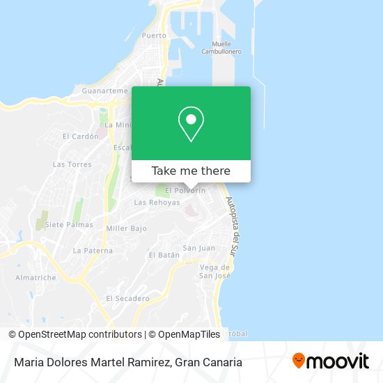 Maria Dolores Martel Ramirez map