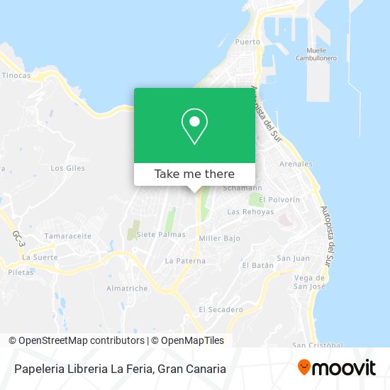 Papeleria Libreria La Feria map