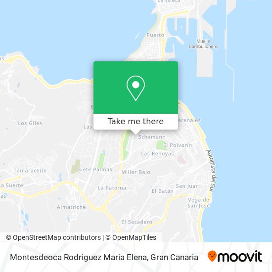 Montesdeoca Rodriguez Maria Elena map