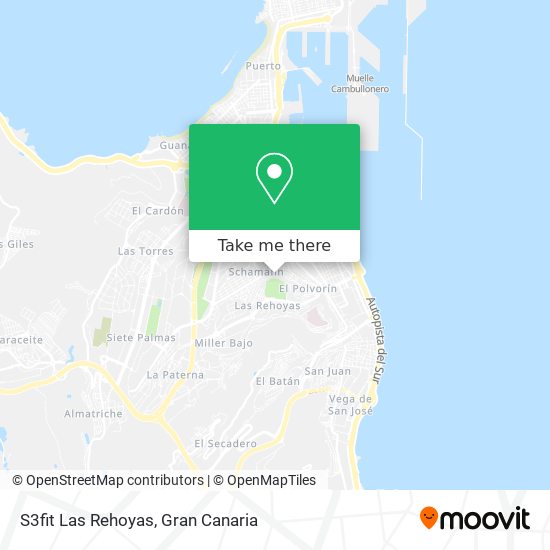 S3fit Las Rehoyas map
