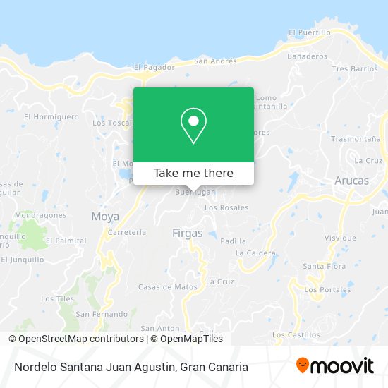Nordelo Santana Juan Agustin map