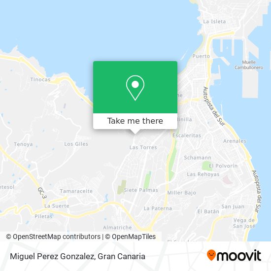 Miguel Perez Gonzalez map