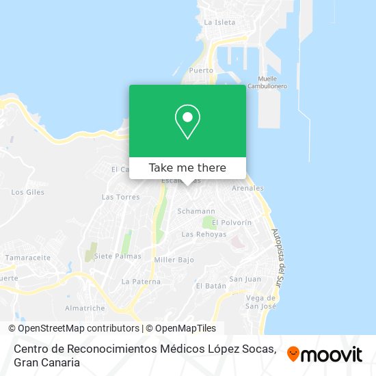 Centro de Reconocimientos Médicos López Socas map