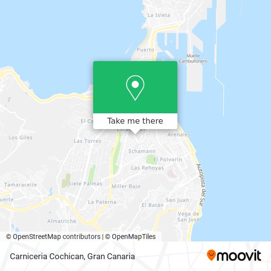 Carniceria Cochican map