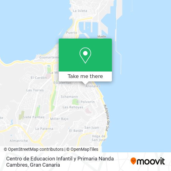 Centro de Educacion Infantil y Primaria Nanda Cambres map