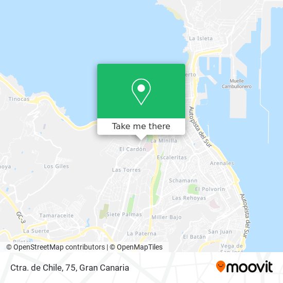 Ctra. de Chile, 75 map