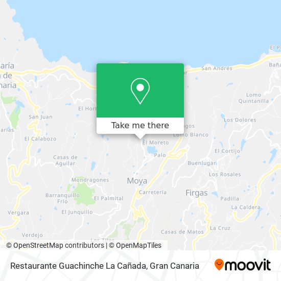 Restaurante Guachinche La Cañada map