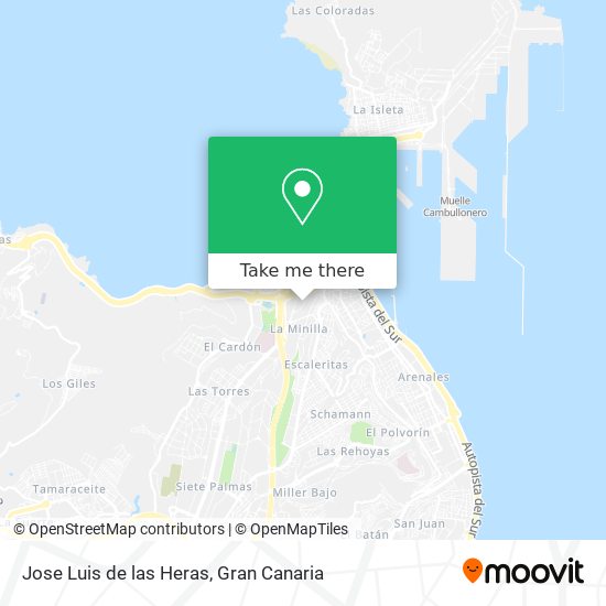 Jose Luis de las Heras map